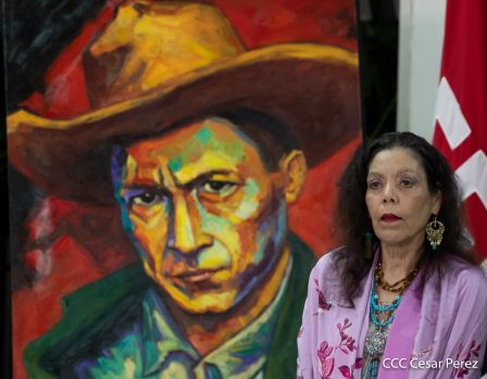 125 aniversario del natalicio del General de Hombres y Mujeres Libres Augusto C. Sandino