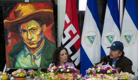 125 aniversario del natalicio del General de Hombres y Mujeres Libres Augusto C. Sandino