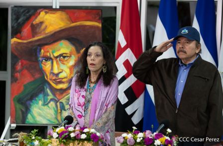 125 aniversario del natalicio del General de Hombres y Mujeres Libres Augusto C. Sandino