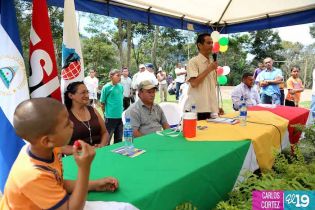 Electrificación en San Juan del Río Coco