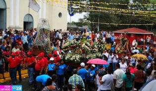 Católicos de La Concha celebran a la Virgen de Monserrat