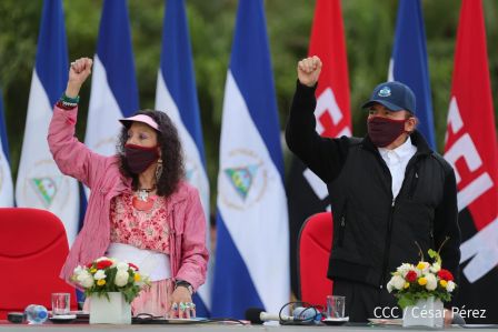 Acto central del 41 Aniversario del Triunfo de la Revolución Popular Sandinista