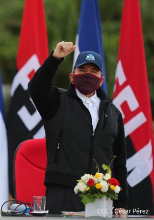 Acto central del 41 Aniversario del Triunfo de la Revolución Popular Sandinista