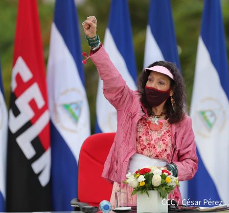 Acto central del 41 Aniversario del Triunfo de la Revolución Popular Sandinista