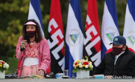 Acto central del 41 Aniversario del Triunfo de la Revolución Popular Sandinista