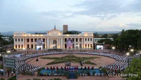 Acto central del 41 Aniversario del Triunfo de la Revolución Popular Sandinista