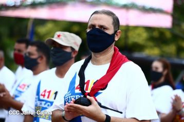 Acto central del 41 Aniversario del Triunfo de la Revolución Popular Sandinista