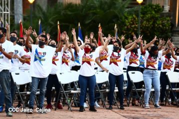 Acto central del 41 Aniversario del Triunfo de la Revolución Popular Sandinista