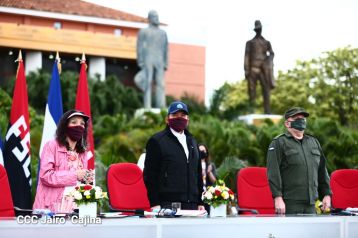 Acto central del 41 Aniversario del Triunfo de la Revolución Popular Sandinista