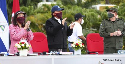 Acto central del 41 Aniversario del Triunfo de la Revolución Popular Sandinista