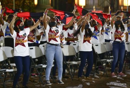 Acto central del 41 Aniversario del Triunfo de la Revolución Popular Sandinista