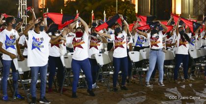 Acto central del 41 Aniversario del Triunfo de la Revolución Popular Sandinista