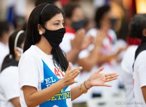 Acto central del 41 Aniversario del Triunfo de la Revolución Popular Sandinista