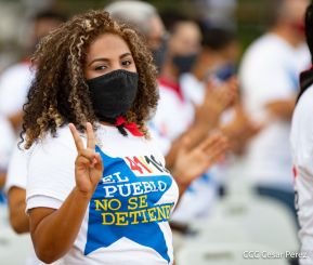 Acto central del 41 Aniversario del Triunfo de la Revolución Popular Sandinista