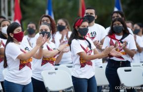 Acto central del 41 Aniversario del Triunfo de la Revolución Popular Sandinista