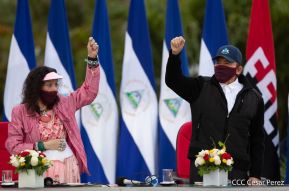 Acto central del 41 Aniversario del Triunfo de la Revolución Popular Sandinista