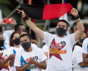 Acto central del 41 Aniversario del Triunfo de la Revolución Popular Sandinista