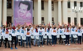 Acto central del 41 Aniversario del Triunfo de la Revolución Popular Sandinista