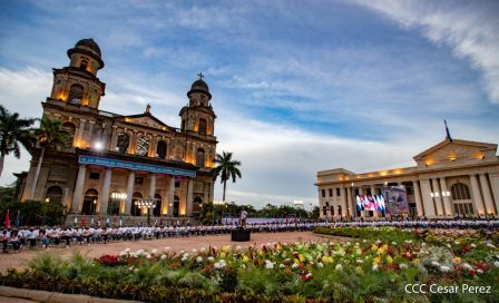 Acto central del 41 Aniversario del Triunfo de la Revolución Popular Sandinista