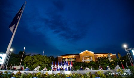 Acto central del 41 Aniversario del Triunfo de la Revolución Popular Sandinista