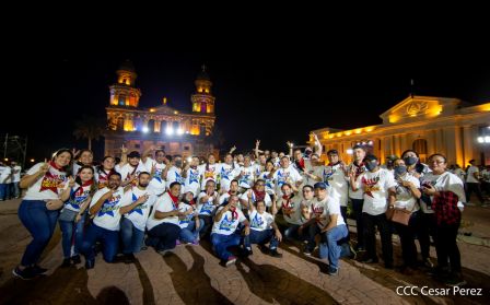 Acto central del 41 Aniversario del Triunfo de la Revolución Popular Sandinista