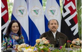 Comandante Daniel Ortega y compañera Rosario Murillo participan en videoconferencia por el 30 aniversario del Foro de São Paulo
