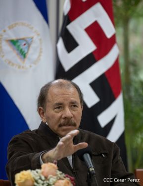 Comandante Daniel Ortega y compañera Rosario Murillo participan en videoconferencia por el 30 aniversario del Foro de São Paulo