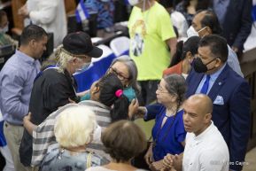 Reconocimiento al héroe de la solidaridad Brian Wilson
