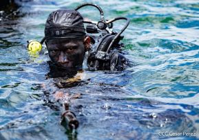 DOEP de la Policía Nacional realiza ejercicios demostrativos