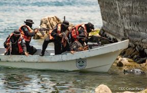 DOEP de la Policía Nacional realiza ejercicios demostrativos