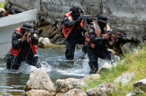 DOEP de la Policía Nacional realiza ejercicios demostrativos