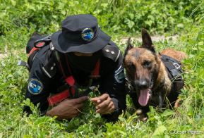 DOEP de la Policía Nacional realiza ejercicios demostrativos