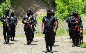 DOEP de la Policía Nacional realiza ejercicios demostrativos