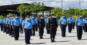 DOEP de la Policía Nacional realiza ejercicios demostrativos