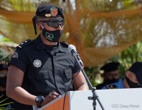 DOEP de la Policía Nacional realiza ejercicios demostrativos