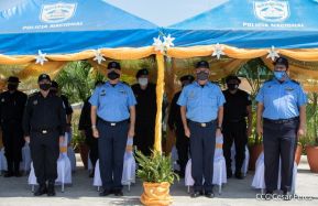 DOEP de la Policía Nacional realiza ejercicios demostrativos