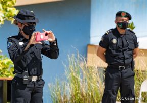 DOEP de la Policía Nacional realiza ejercicios demostrativos