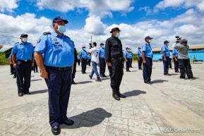 DOEP de la Policía Nacional realiza ejercicios demostrativos