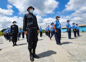 DOEP de la Policía Nacional realiza ejercicios demostrativos
