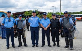 DOEP de la Policía Nacional realiza ejercicios demostrativos