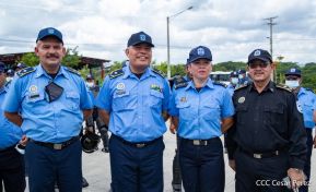 DOEP de la Policía Nacional realiza ejercicios demostrativos