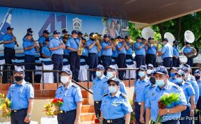Policía Nacional continúa jornadas conmemorativas del 41 aniversario de su fundación