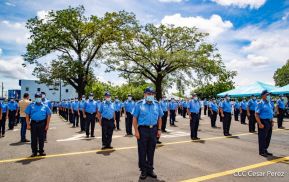 Ascenso en grados a miembros de la Dirección de Seguridad y Protección de Personalidades
