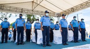 Ascenso en grados a miembros de la Dirección de Seguridad y Protección de Personalidades