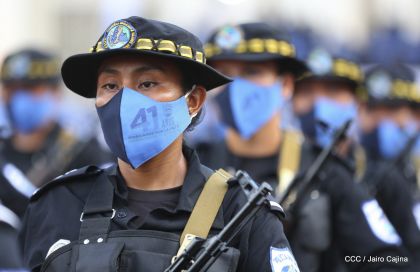 Conmemoración del 41 aniversario de constitución de la Policía Nacional