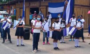 Antorcha Centroamericana de la Libertad recorre municipios de Ocotal, Macuelizo, Totogalpa y Somoto