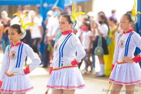 Desfiles escolares en homenaje a la Batalla de San Jacinto y al 199 aniversario de la Independencia de Centroamérica