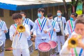 Desfiles escolares en homenaje a la Batalla de San Jacinto y al 199 aniversario de la Independencia de Centroamérica