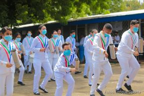 Desfiles escolares en homenaje a la Batalla de San Jacinto y al 199 aniversario de la Independencia de Centroamérica