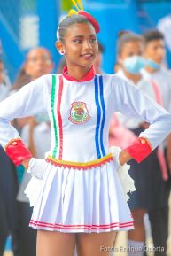 Desfiles escolares en homenaje a la Batalla de San Jacinto y al 199 aniversario de la Independencia de Centroamérica